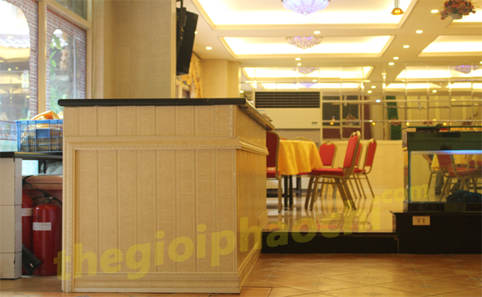 Nghiệm thu hạng mục CHỈ NHỰA HÀN QUỐC nhà hàng 7 kỳ quan